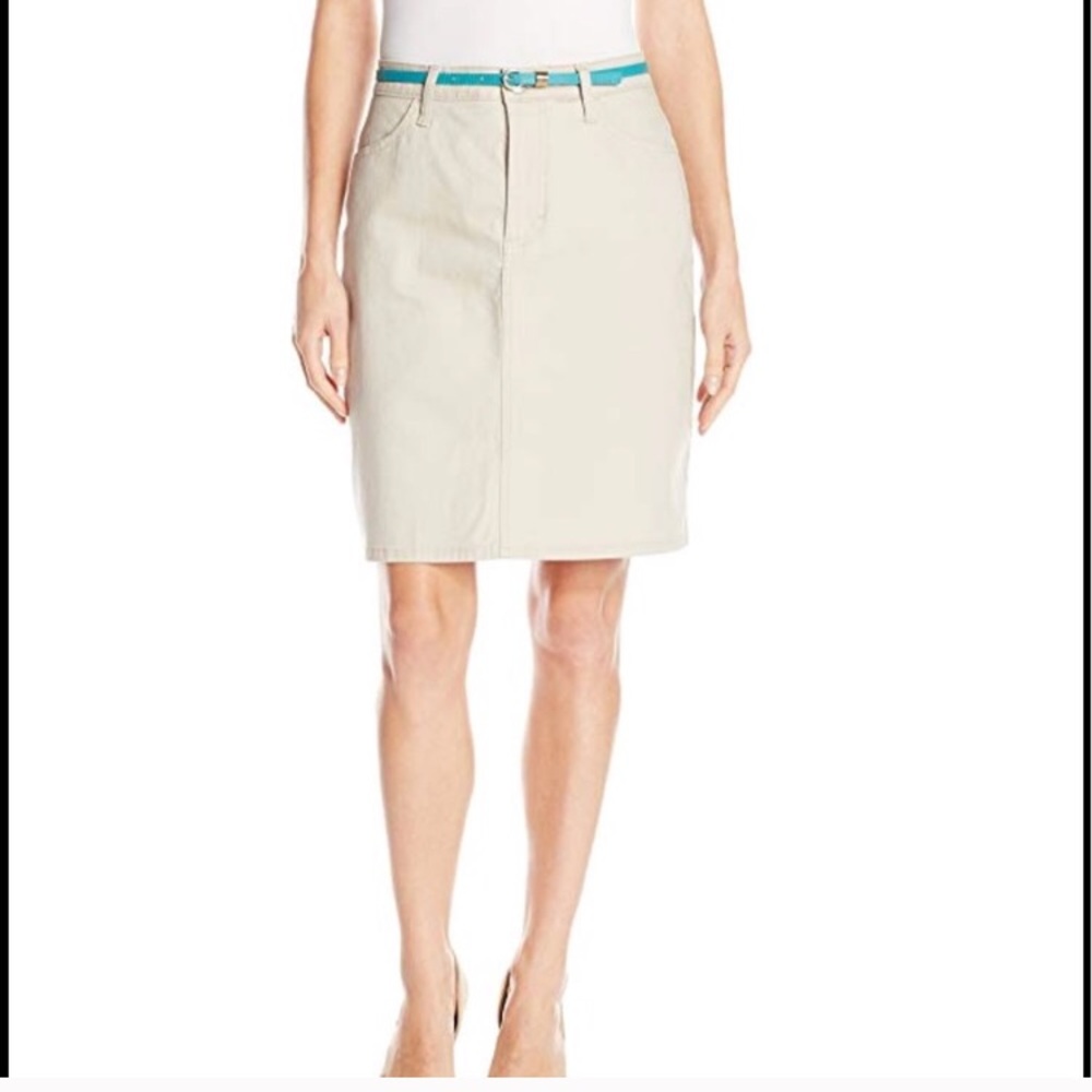 Liz claiborne twill skirt